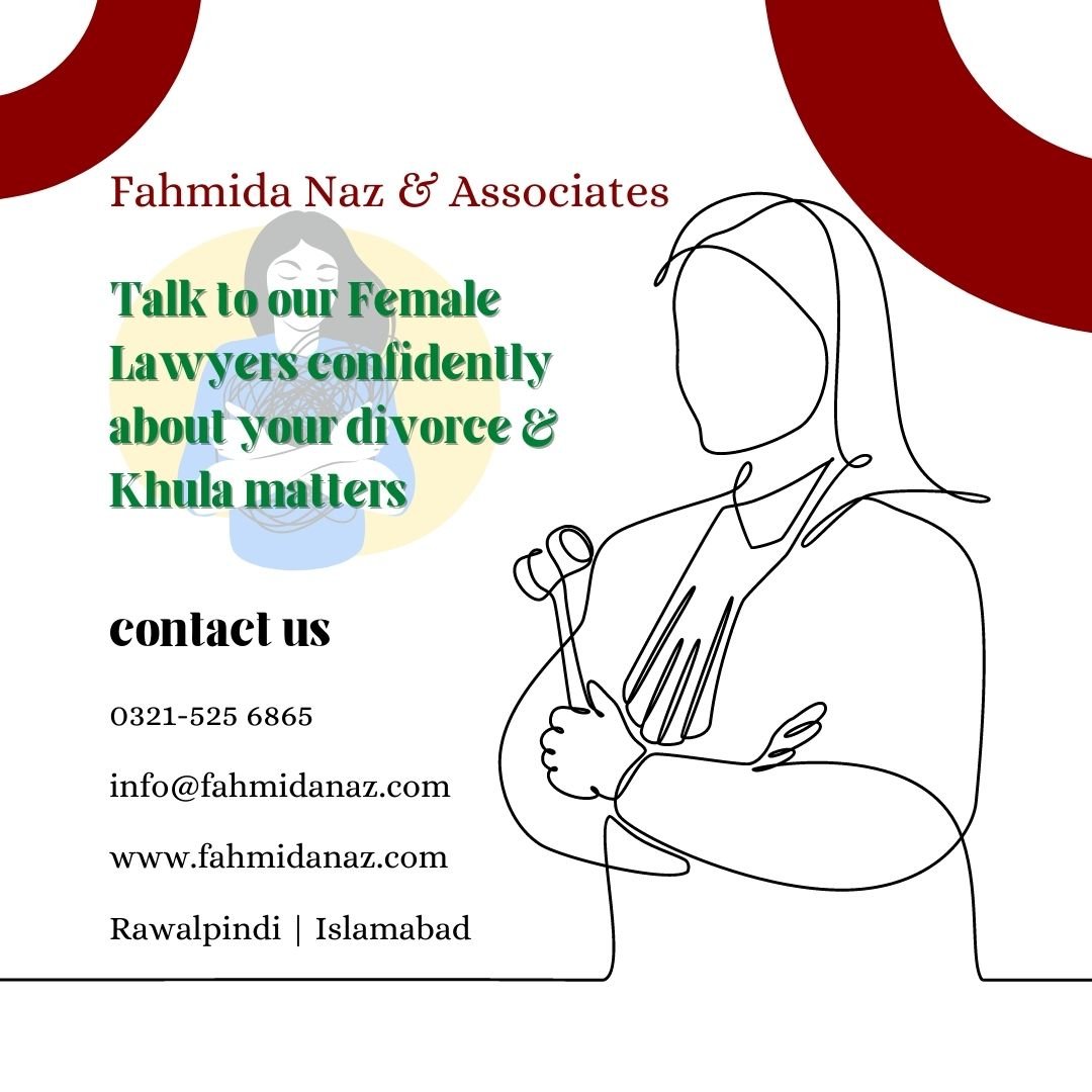 Best Family Lawyer Contact in Rawalpindi & Islamabad | Khula, Divorce & Child Custody Legal Help